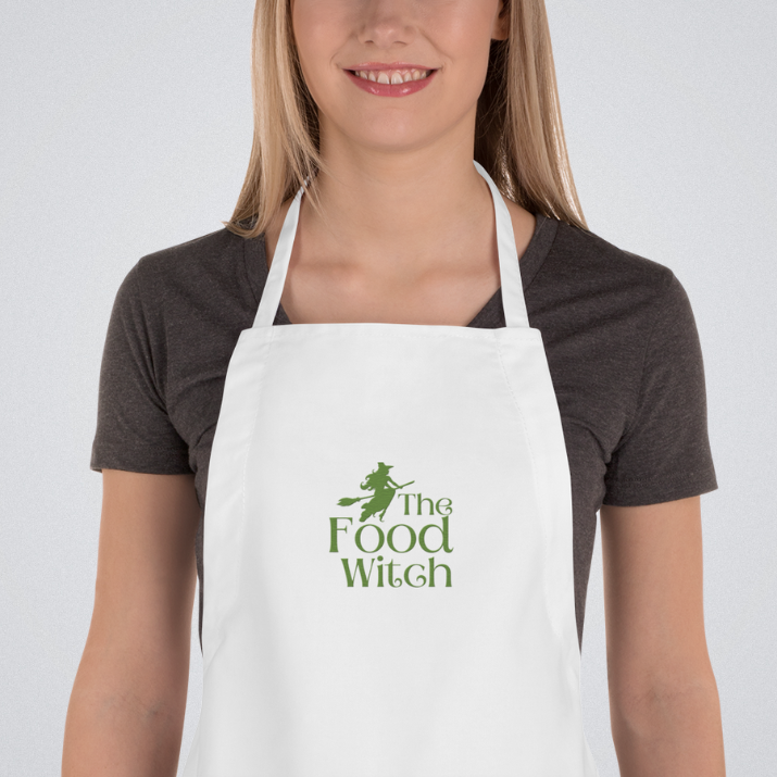 The Food Witch Apron - Green