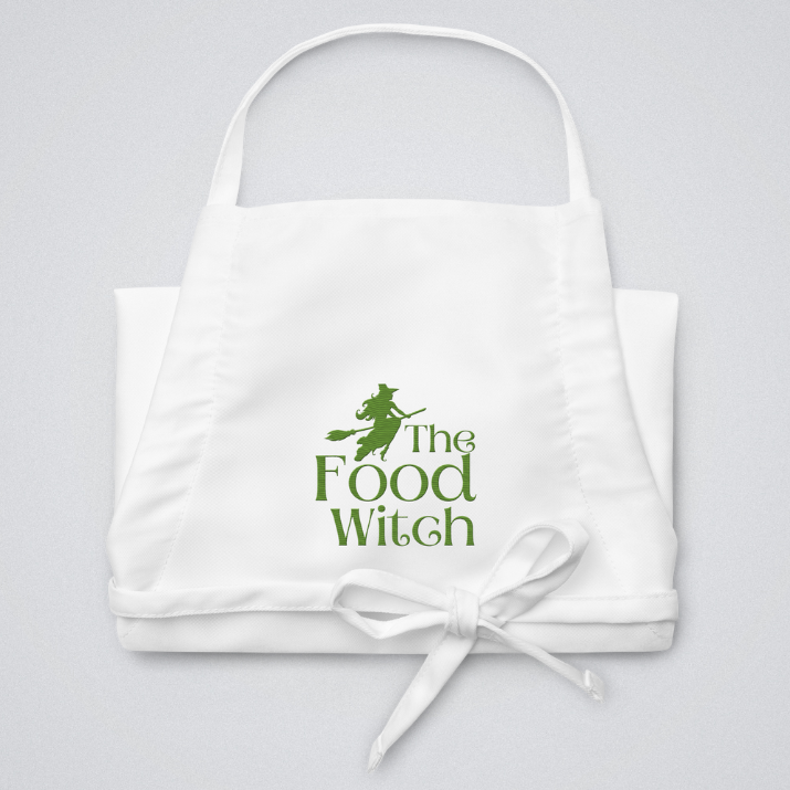 The Food Witch Apron - Green