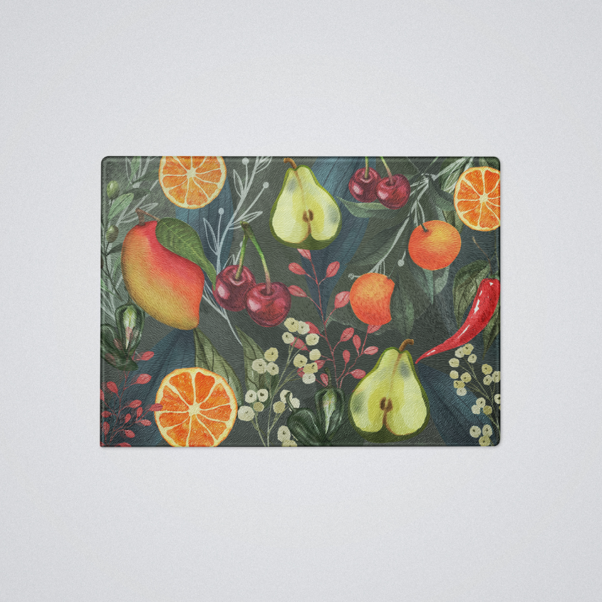 Fruit Glass Cutting Board