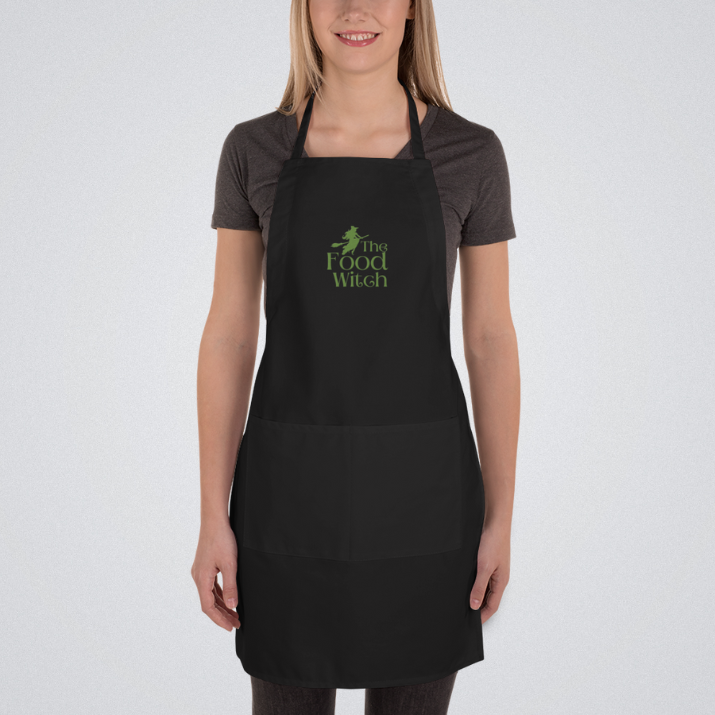 The Food Witch Apron - Green