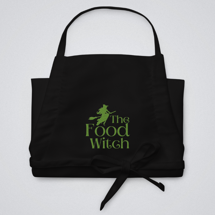 The Food Witch Apron - Green