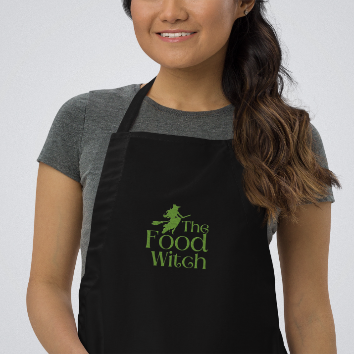 The Food Witch Apron - Green