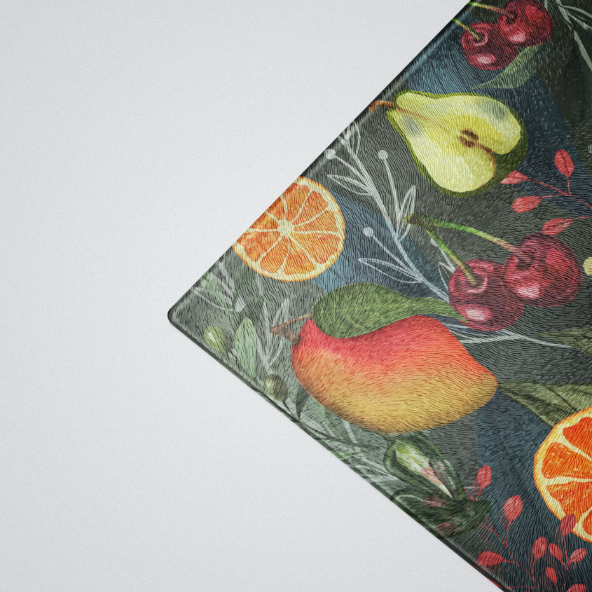 Fruit Glass Cutting Board