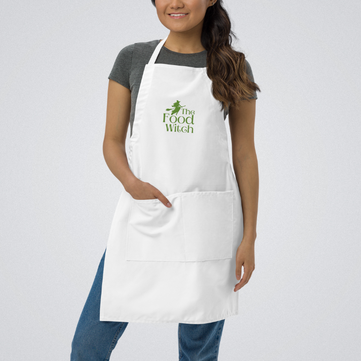 The Food Witch Apron - Green