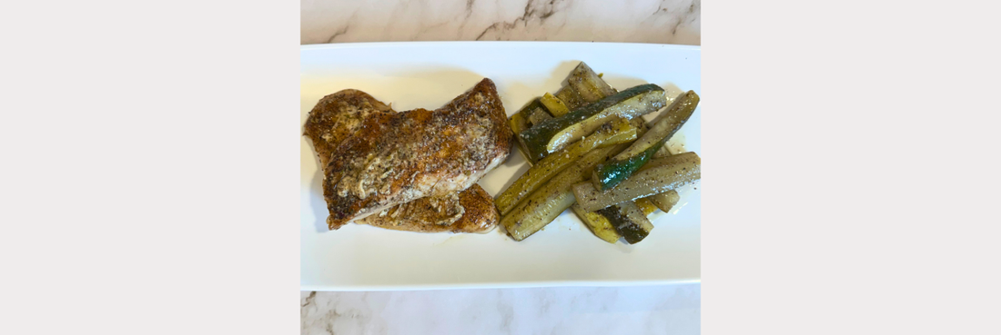 Mediterranean Chicken and Zucchini
