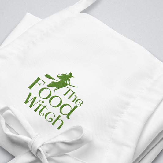 The Food Witch Apron - Green