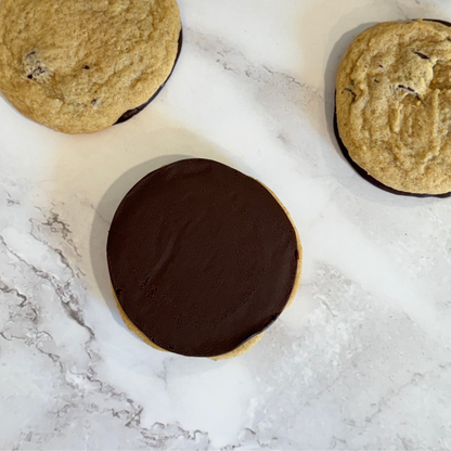Chocolate Dipped Chocolate Chip Cookies - GF & DF