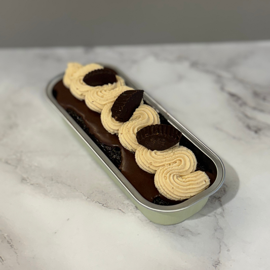 Chocolate Cake with Peanut Butter Buttercream