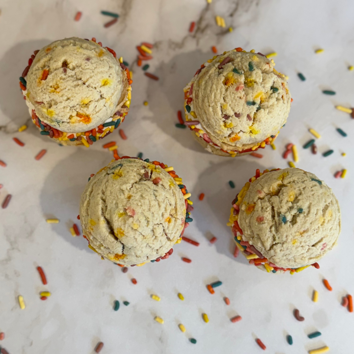 MINI Funfetti Cookie Sammies