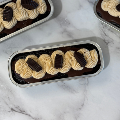 Chocolate Cake with Peanut Butter Buttercream