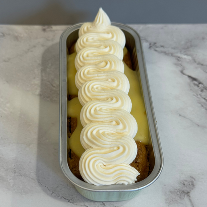Carrot Cake with Orange Curd and Buttercream Frosting