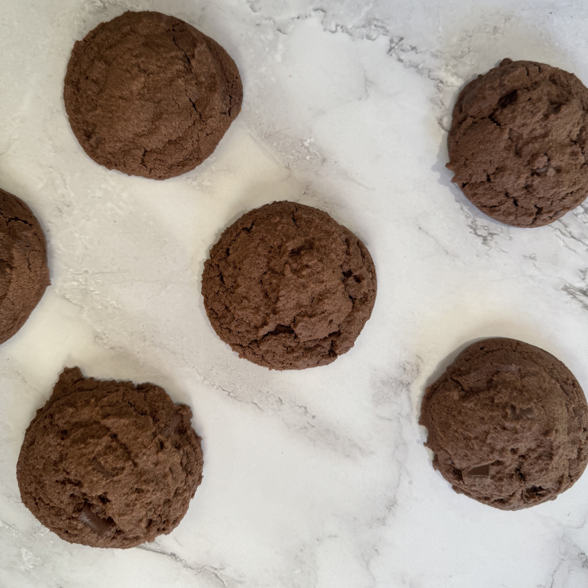 Double Chocolate Chip Cookies