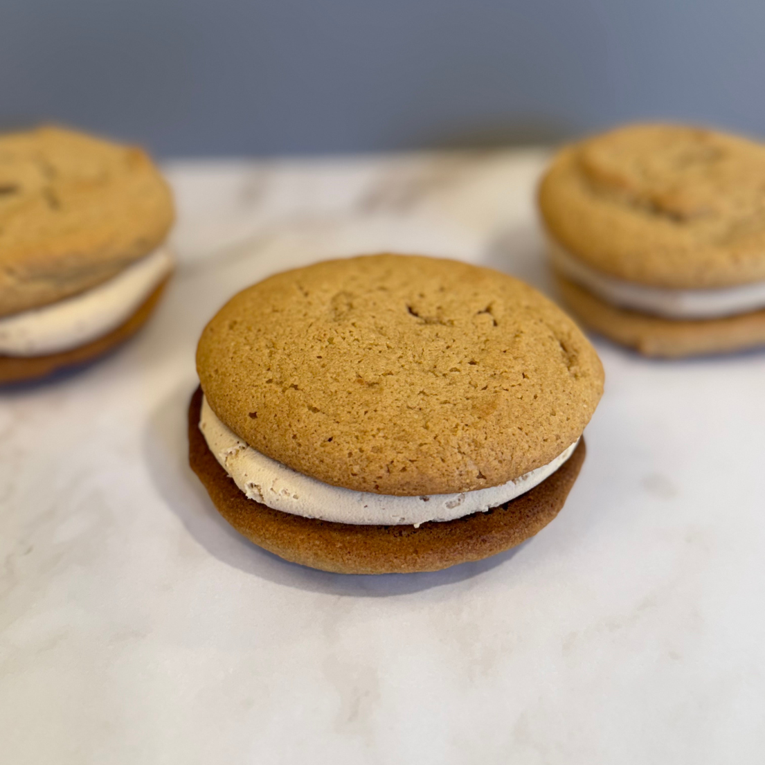 Double Peanut Butter Cookie Sammies