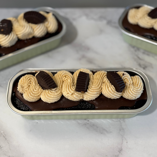 Chocolate Cake with Peanut Butter Buttercream