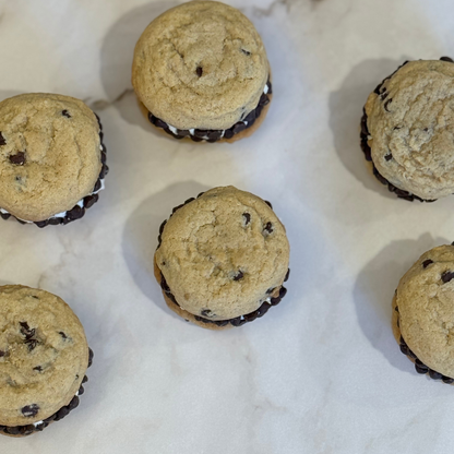 MINI Chocolate Chip Cookie Sammies