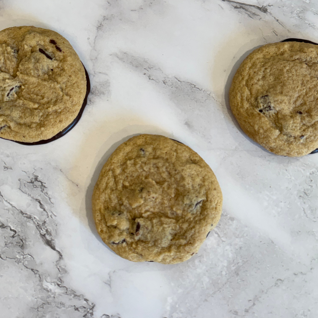 Chocolate Dipped Chocolate Chip Cookies - GF & DF