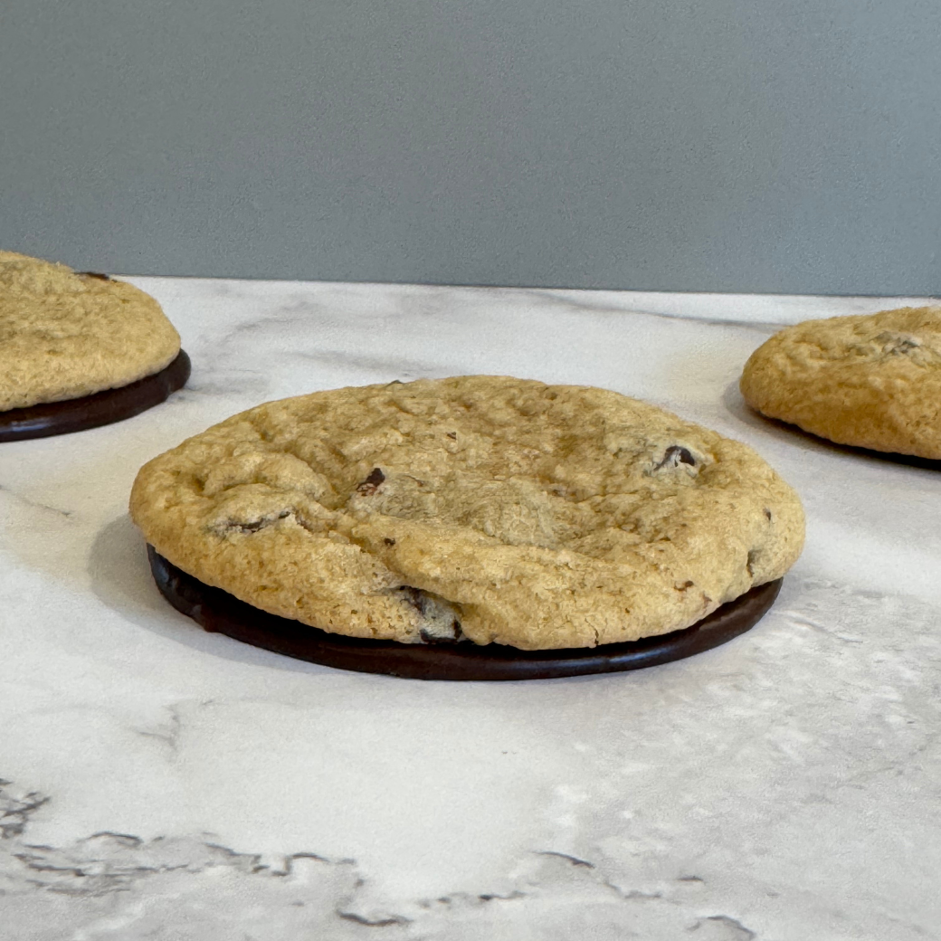 Chocolate Dipped Chocolate Chip Cookies - GF & DF