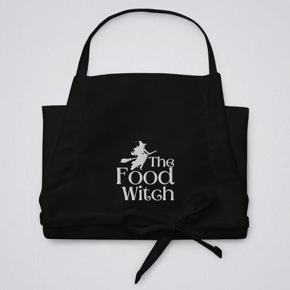 The Food Witch Apron - Black & White