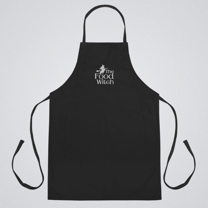 The Food Witch Apron - Black & White