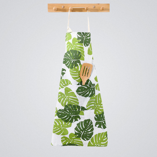 Monstera Kitchen Apron